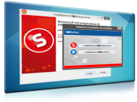 Finestra procedura istallazione software backup